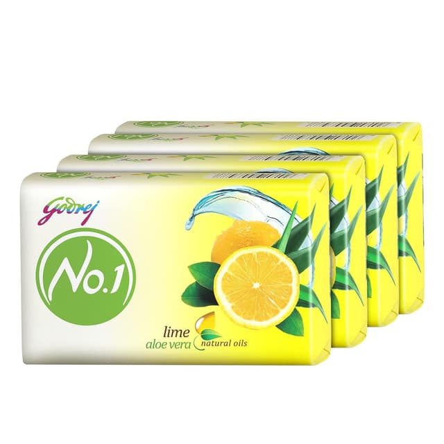 Godrej No.1 Lime & Aloe Vera Soap - 100 g