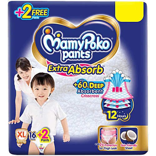 MamyPoko Pants Extra Absorb XL - 18 Pants