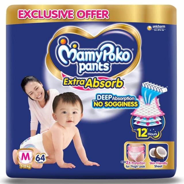 MamyPoko Pants Extra Absorb M - 18 Pants